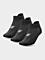 H4Z22-SOM003 DEEP BLACK Ponožky