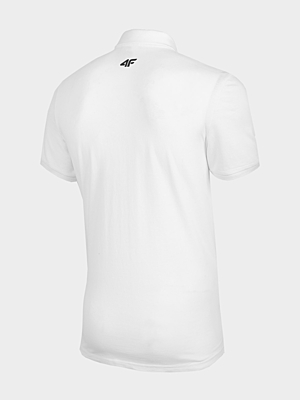 H4Z22-TSM356 WHITE Pánské polo tričko